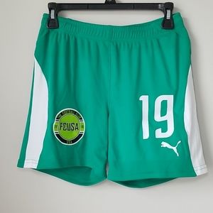 PUMA soccer shorts
